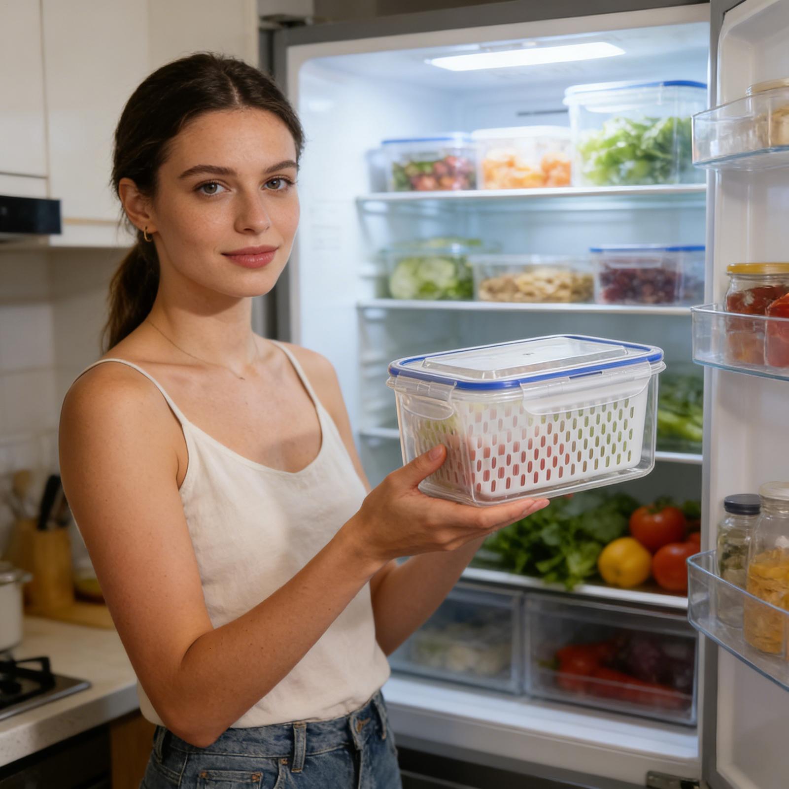 Food Storage For Refrigerator - 4 in 1 食品保存容器 4 in
