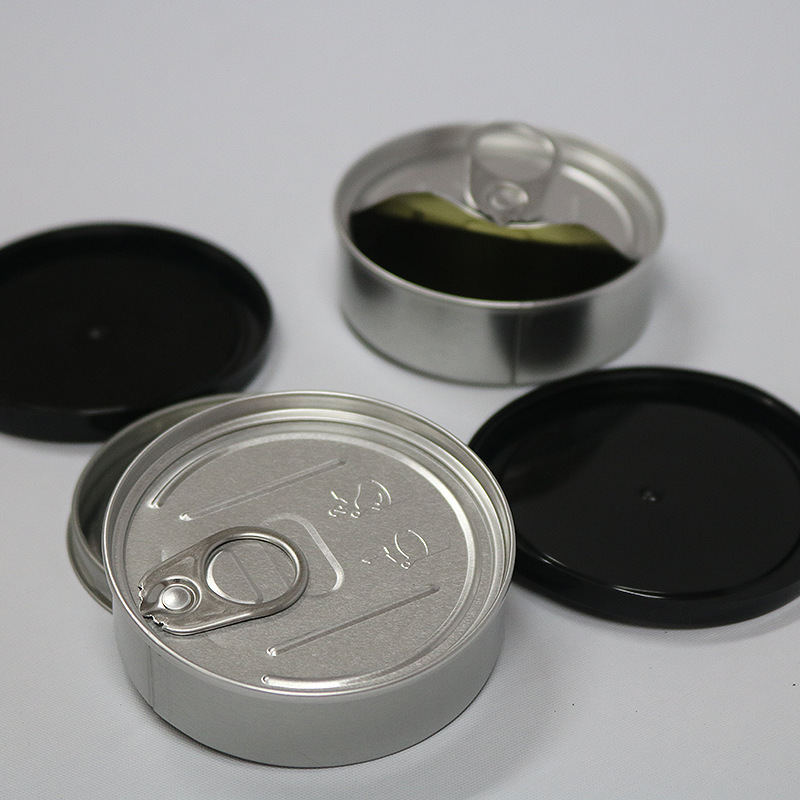 Herb Keeper Container - 3.5g食品保存瓶 キャビア サルディン コーヒー ドライハーブボトル 簡単開封式