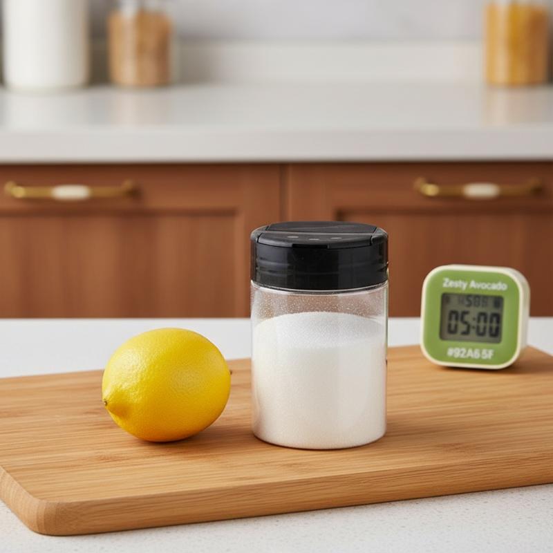 Food Storage Set Glass - プラスチック製塩コショウ入れセット 5～6個入り 漏れ防止調味料入れ ポータブル収納 ピクニック キャンプ