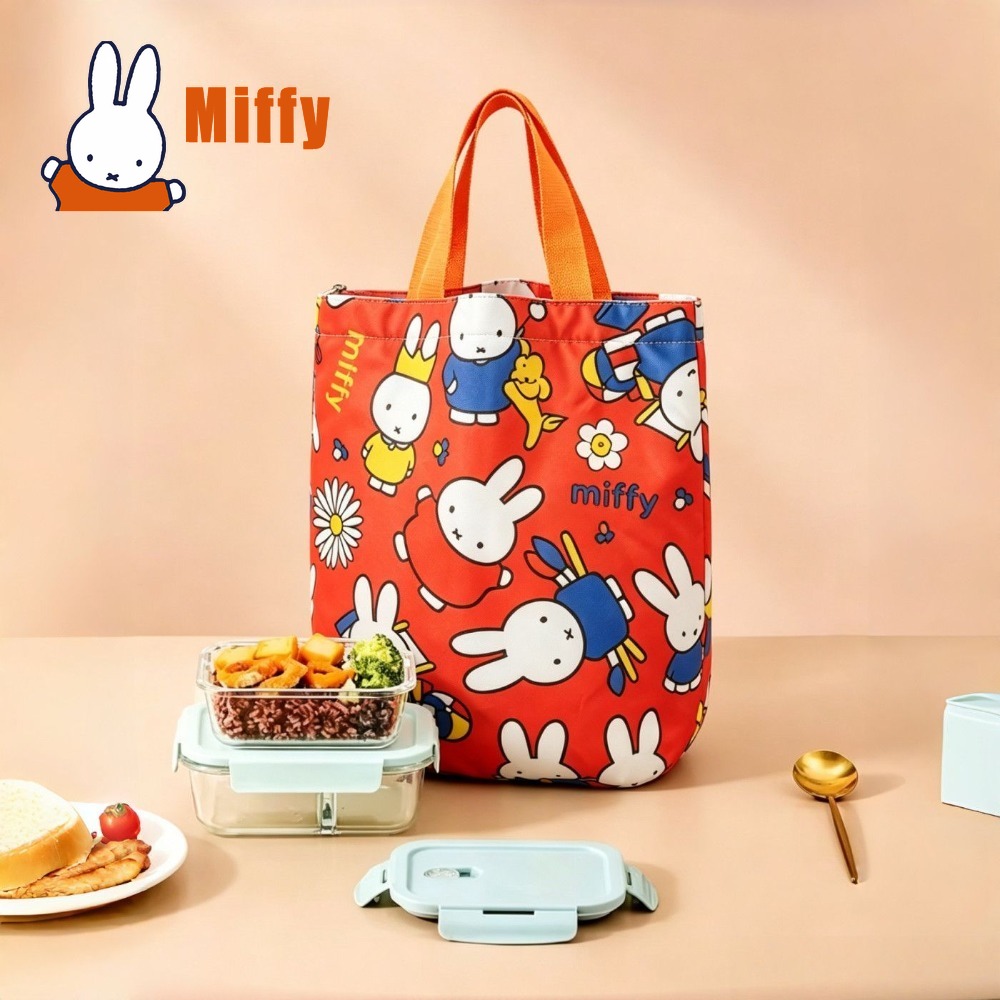Food Storage Warmer - かわいいミッフィーランチバッグかわいいウサギサーマルトートバッグ防水断熱弁当箱コンテナ食品ポーチオーガナイザーピクニックギフト