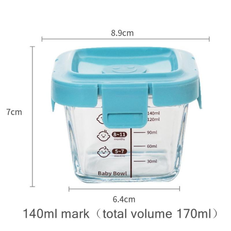 Food Storage Containers Glass - 耐熱保存容器 スポック 3 in 1 ポータブル