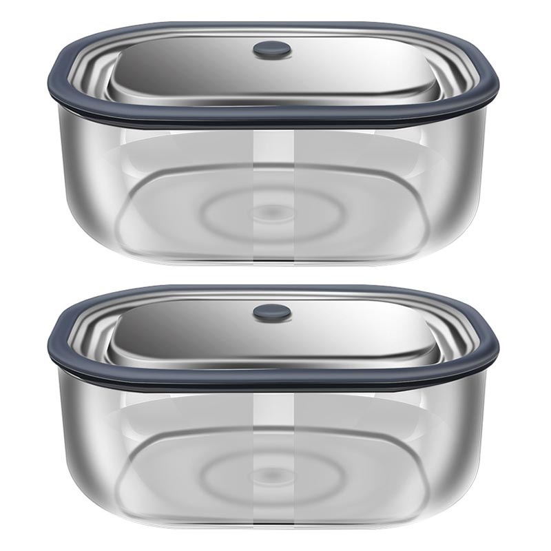 Food Storage With Glass Lids - ホウケイ酸ガラス弁当箱,電子レンジ加熱,食品保存用のランチボックス,蓋付きの密閉型
