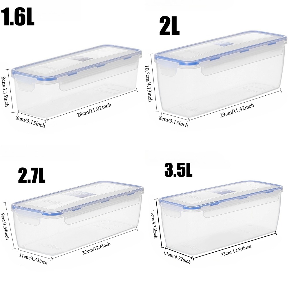 食品保存容器、気密漏れ防止ライスシリアルボックス、BPAフリ - Food Storage Containers B&M のレビューと価格