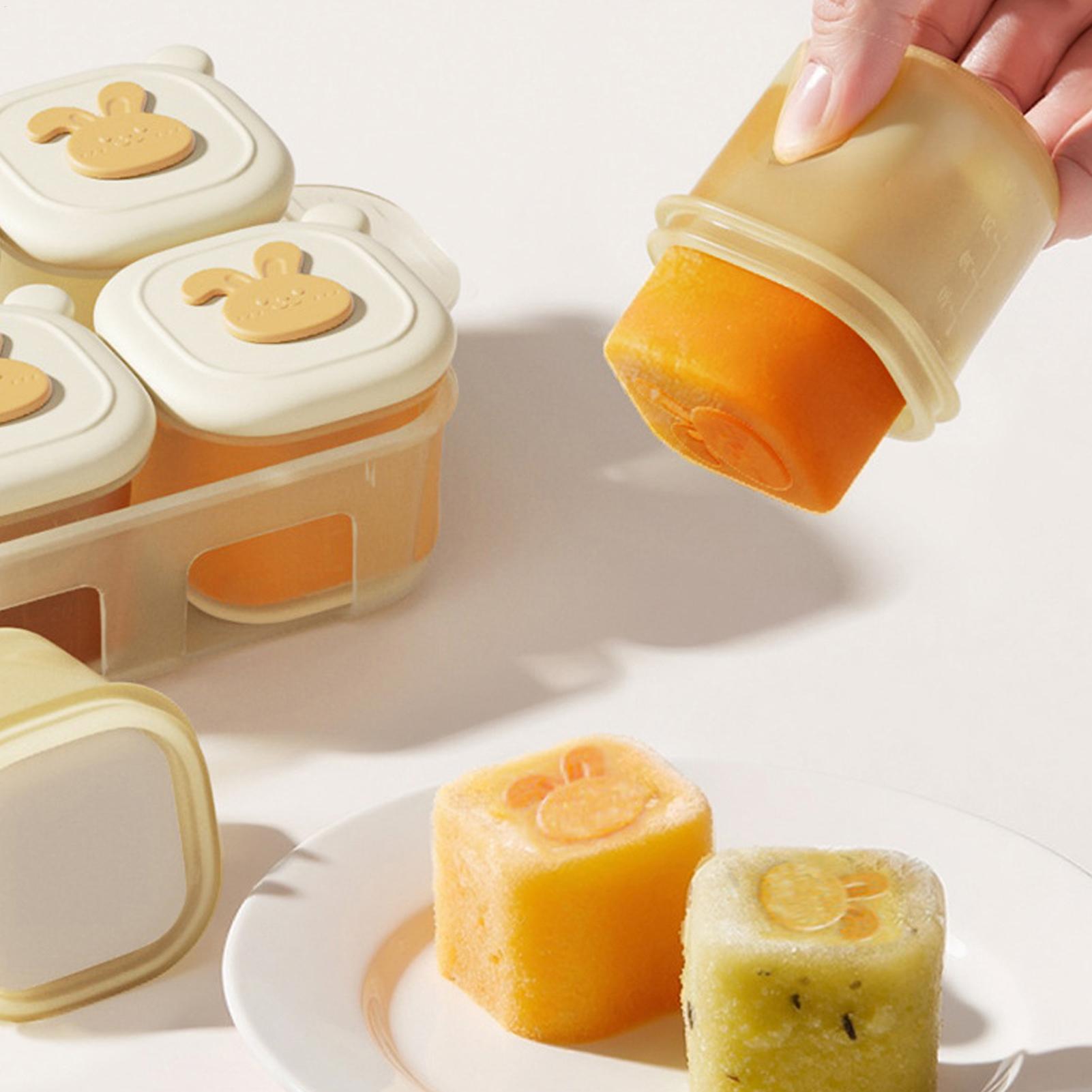 キューブフードフリーザートレイ子供用ヨーグルト容器子供用食品 - Food Storage Yogurt のレビューと価格