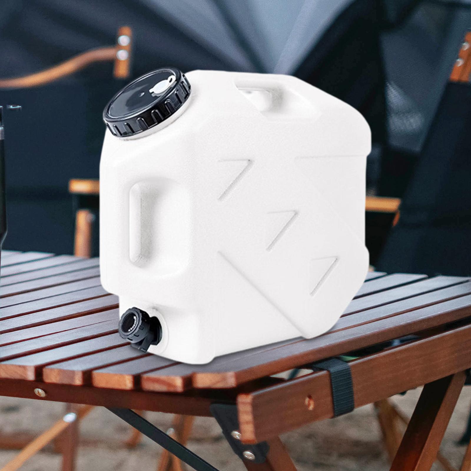 食品グレードの水運搬容器、ハンドル付きキャンプ用飲料水貯蔵バ - Food Storage Emergency のレビューと価格