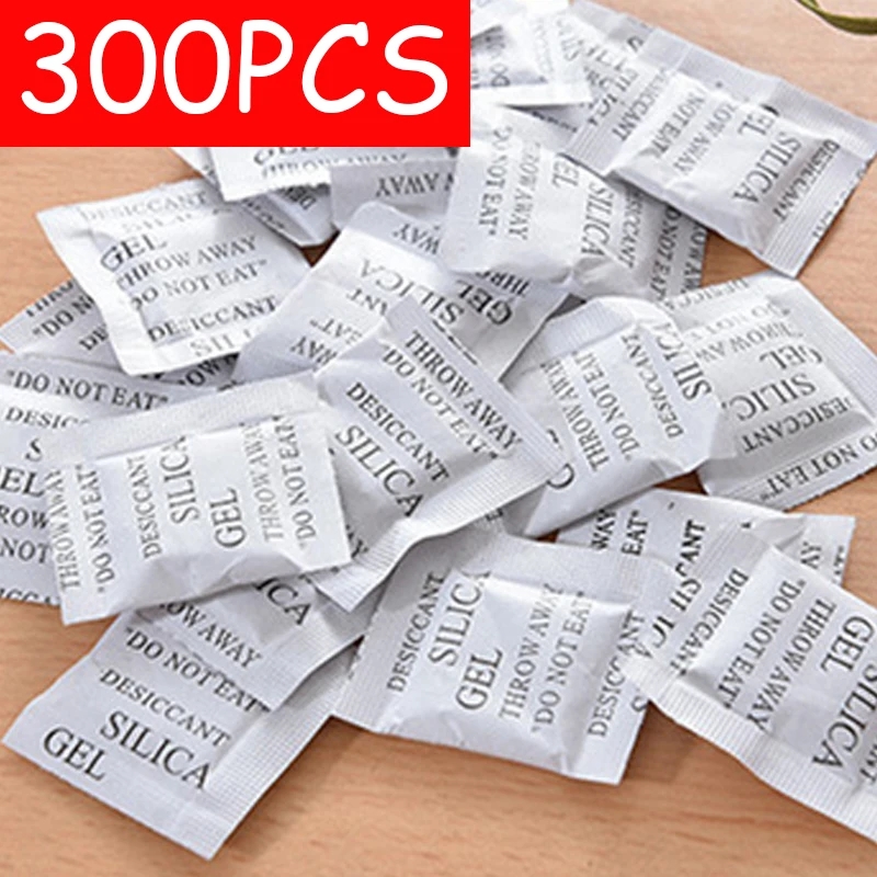 100-300 個パック非毒性シリカゲル乾燥剤湿った吸湿剤除 - Food Storage Kitchen Cabinet のレビューと価格