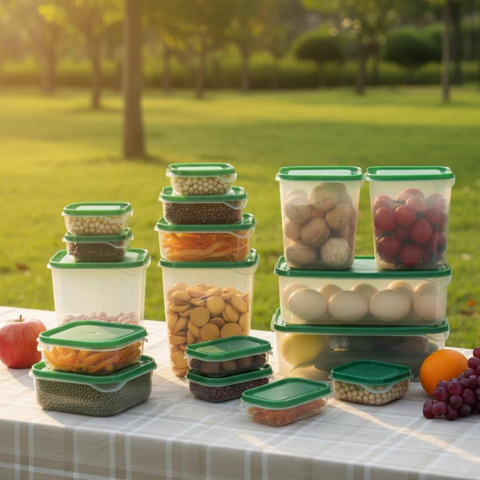 17個入り冷蔵庫収納ボックスセット、漏れ防止プラスチック食品 - Food Storage For Refrigerator のレビューと価格