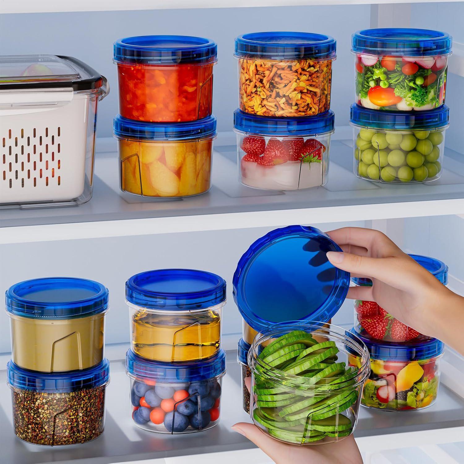 冷凍庫用食品保存容器 6個入り 16オンス 漏れ防止 積み重 - Food Storage For Refrigerator のレビューと価格