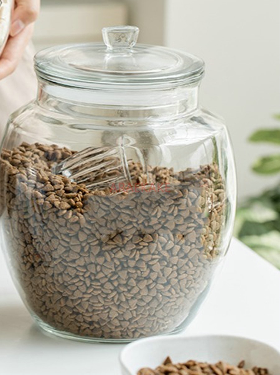 キャットフード保存バケツ、英国密封防湿ジャー、ペットフード保 - Food Storage Uk のレビューと価格