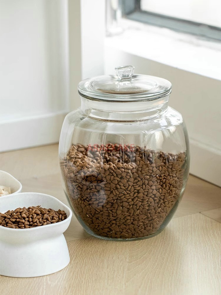 キャットフード保存バケツ、英国密封防湿ジャー、ペットフード保 - Food Storage Uk のレビューと価格