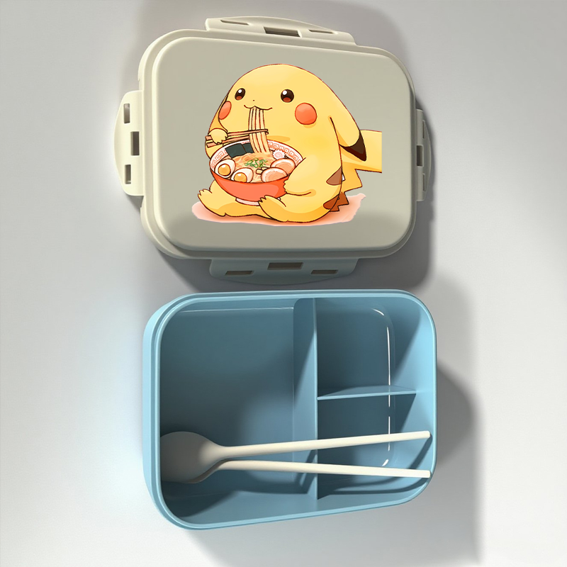 かわいいポケモン弁当箱漫画フィギュアピカチュウプリント食品容 - Food Storage Containers B&M のレビューと価格
