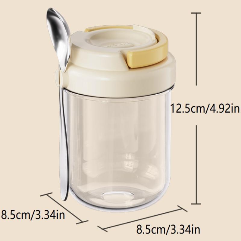[E] 朝食カップ ポータブル オートミール シリアル ナッ - Food Storage Yogurt のレビューと価格