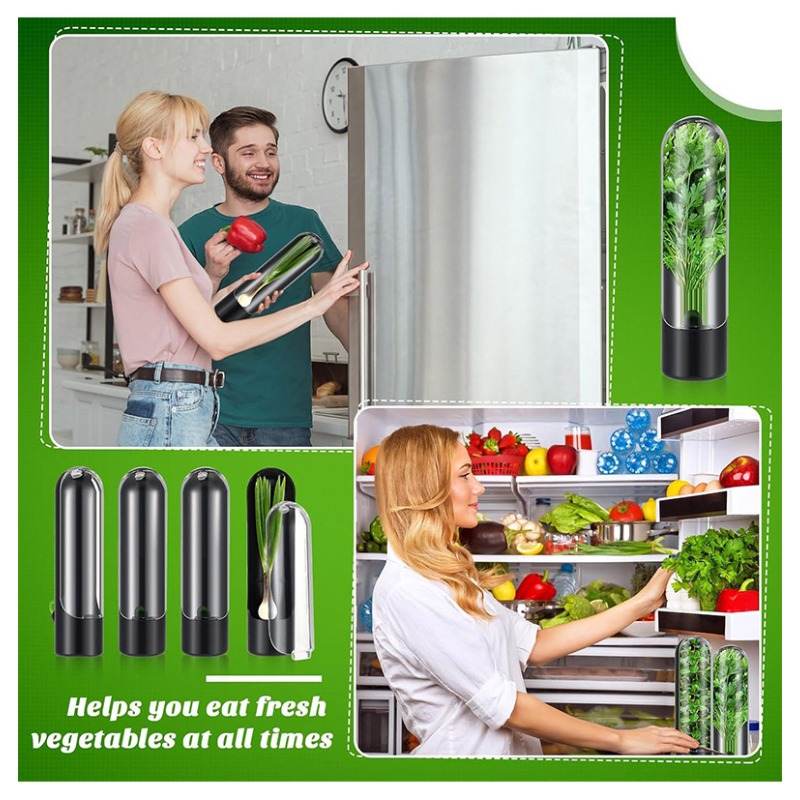 1/2/3個入り ハーブ保存容器 フレッシュハーブキーパー  - Herb Keeper Container のレビューと価格
