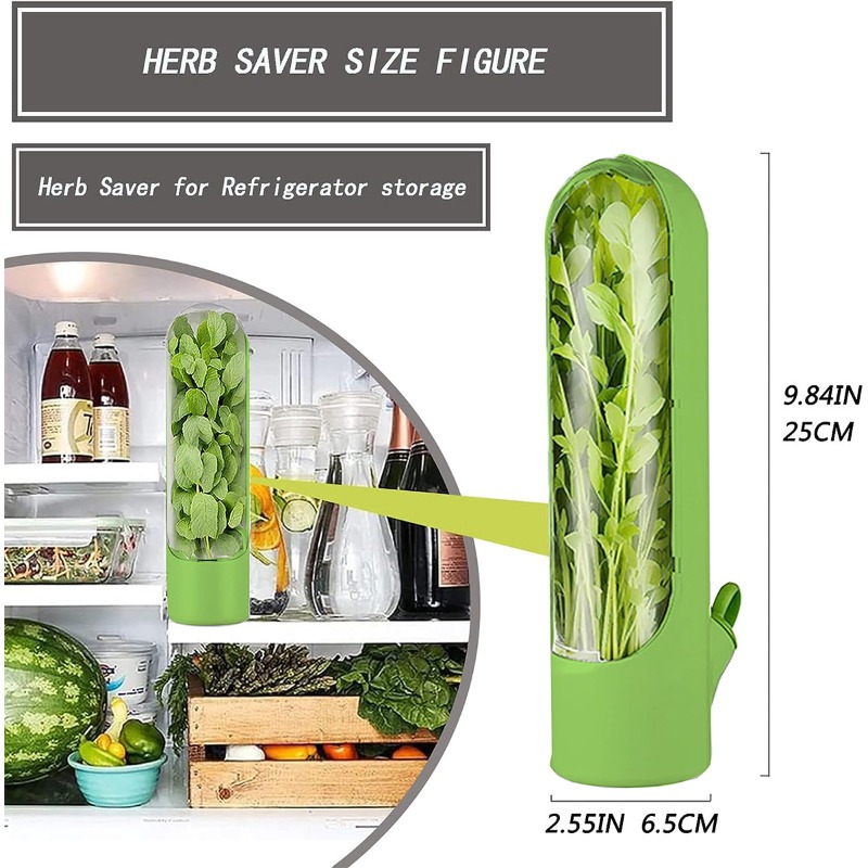 1/2/3個入り ハーブ保存容器 フレッシュハーブキーパー  - Herb Keeper Container のレビューと価格