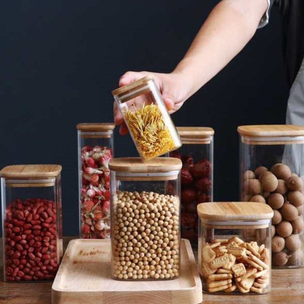 150/210/300/370/450 ミリリットル高ホウケ - Food Storage With Glass Lids のレビューと価格