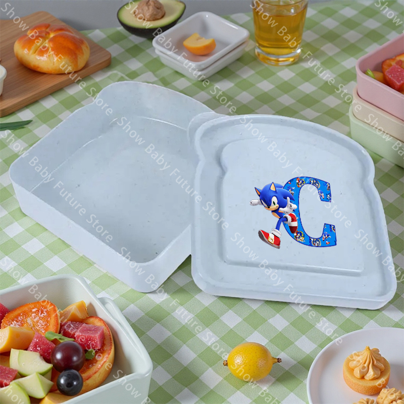 新しい漫画ソニックス文字A-Zサンドイッチ収納ボックス男の子 - Food Storage Containers B&M のレビューと価格
