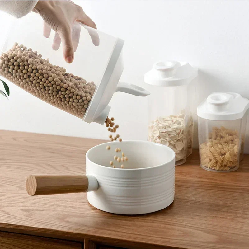 キャンプ用ポータブル食品密封ジャー、防湿・防虫雑穀保存容器、 - Food Storage Not Plastic のレビューと価格