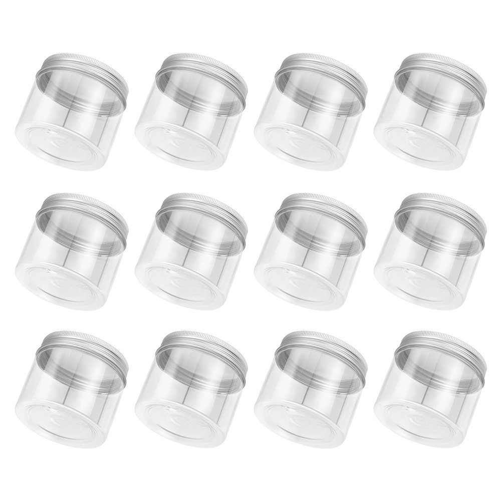12個入り食品保存瓶セット 再利用可能な密閉メイソンジャー  - Food Storage Jars のレビューと価格
