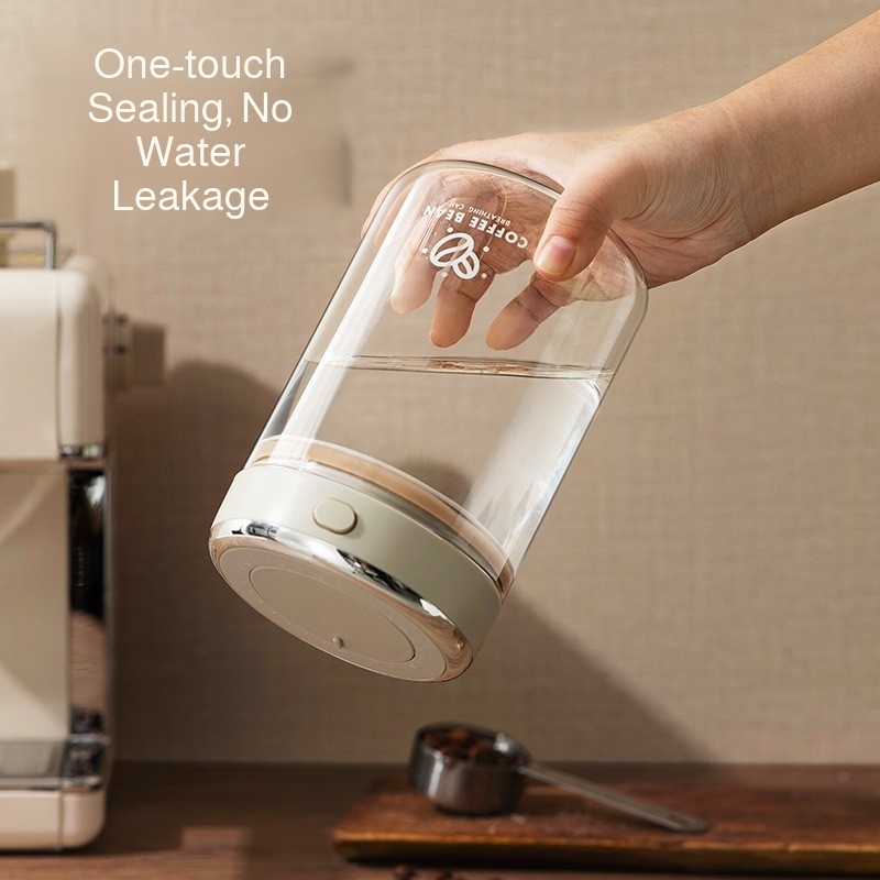 コーヒー豆保存タンク コーヒー粉密封タンク 保存タンク 粉ミ - Airtight Cereal Jar のレビューと価格