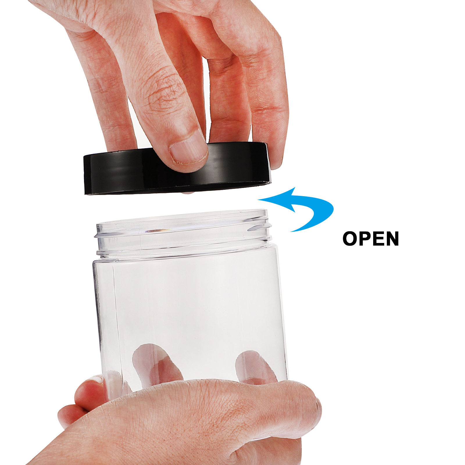 12個入り高級透明プラスチック保存容器、気密シール付き食品容 - Food Storage Jars のレビューと価格
