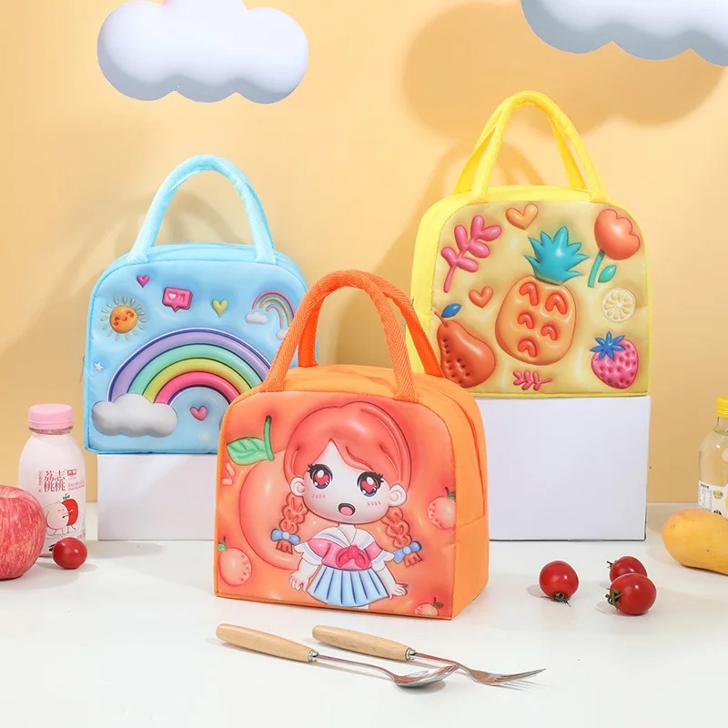 子供用ランチバッグ 3D漫画フード収納バッグ キッズ用 厚手 - Food Storage Containers B&M のレビューと価格