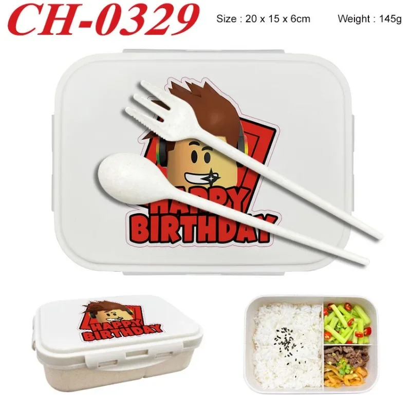 Robloxの弁当箱、ゲームフィギュアプリント入りランチボッ - Food Storage Meals のレビューと価格