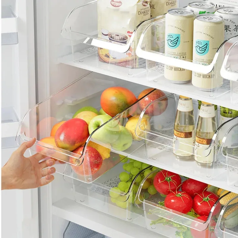 yes1/2個入り 冷蔵庫オーガナイザー 冷蔵庫収納ボックス - Food Storage Kitchen Cabinet のレビューと価格