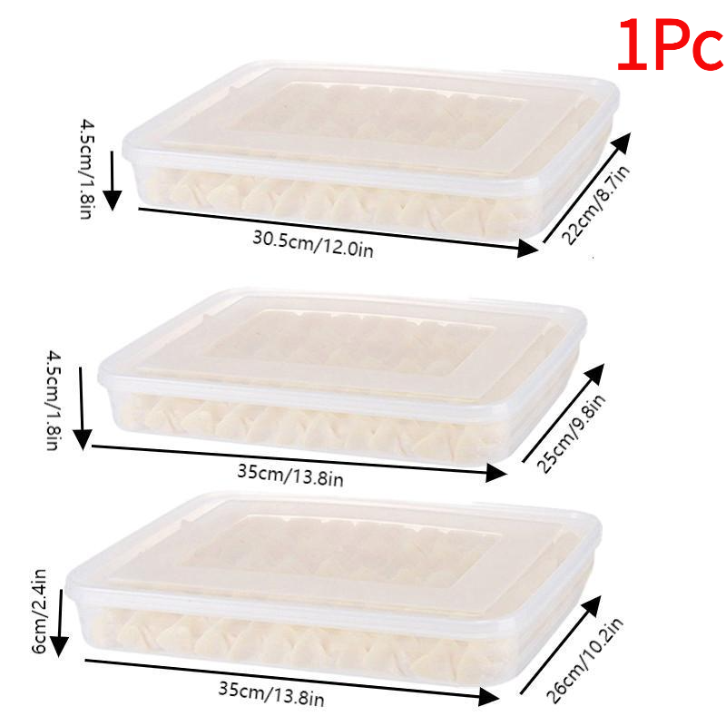 1個入りキッチン収納ボックス 冷蔵庫オーガナイザー 透明食品 - Food Storage Vegetables のレビューと価格