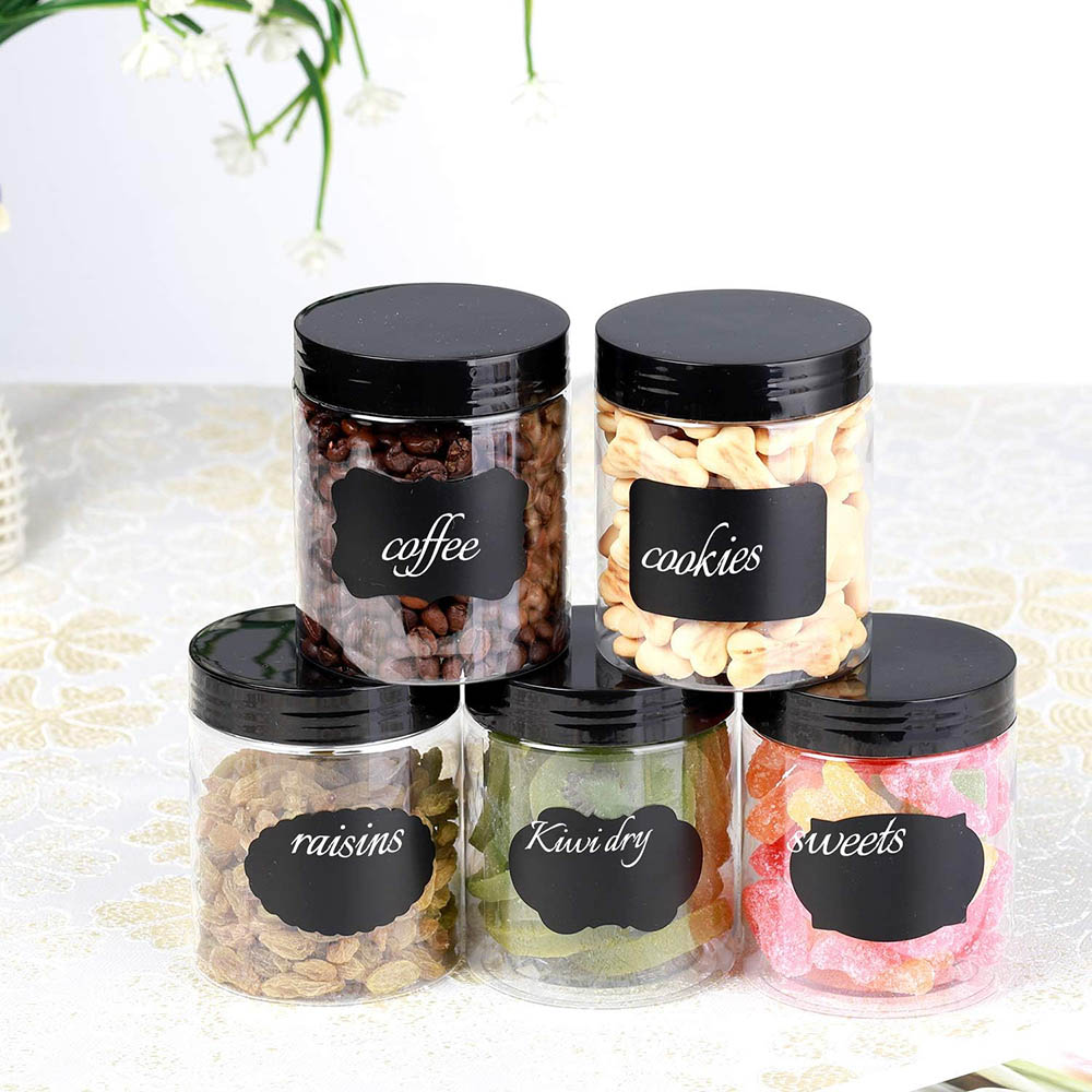 8オンスのプラスチック製蓋付きジャー、透明なプラスチック製ス - Food Storage Not Plastic のレビューと価格