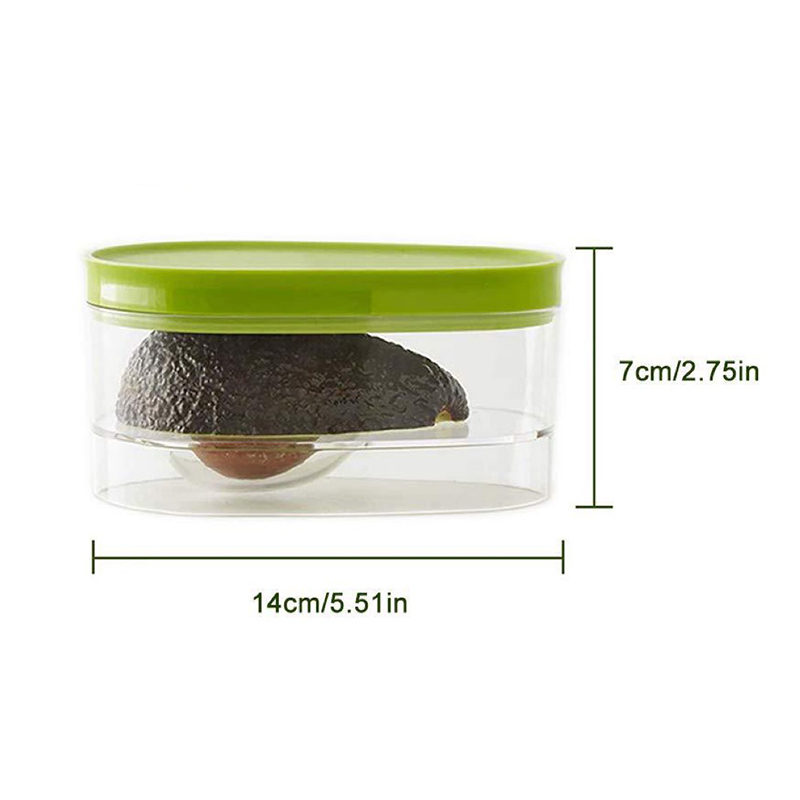 アボカド食品保存ボックス省スペースプラスチックフルーツコンテ - Food Storage Vegetables のレビューと価格