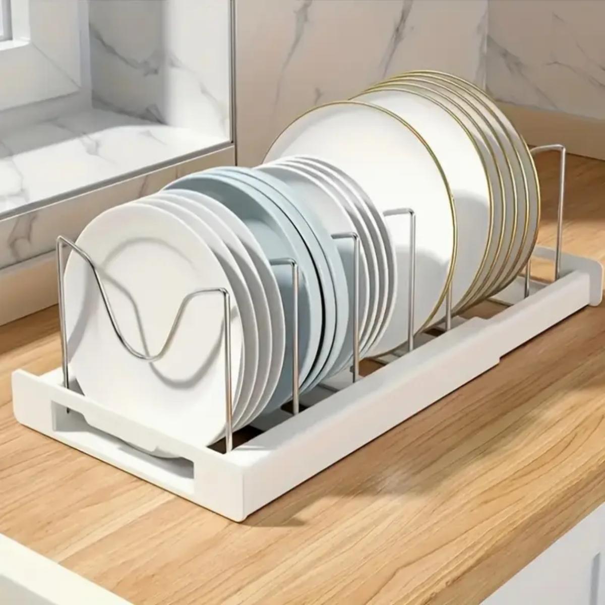 拡張可能なキッチンポットパンオーガナイザー、キャビネット下用 - Food Storage Kitchen Cabinet のレビューと価格