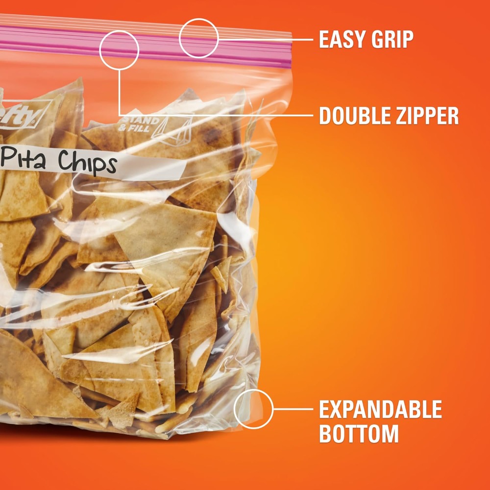 プレス式で閉じるプラスチック製保存袋、食品保存用、冷凍保存用 - Food Storage Reusable Bags のレビューと価格
