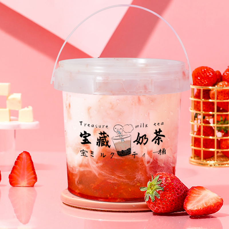 ふたとハンドル付きのプラスチック製バケット,収納コンテナ,2 - Food Storage Not Plastic のレビューと価格