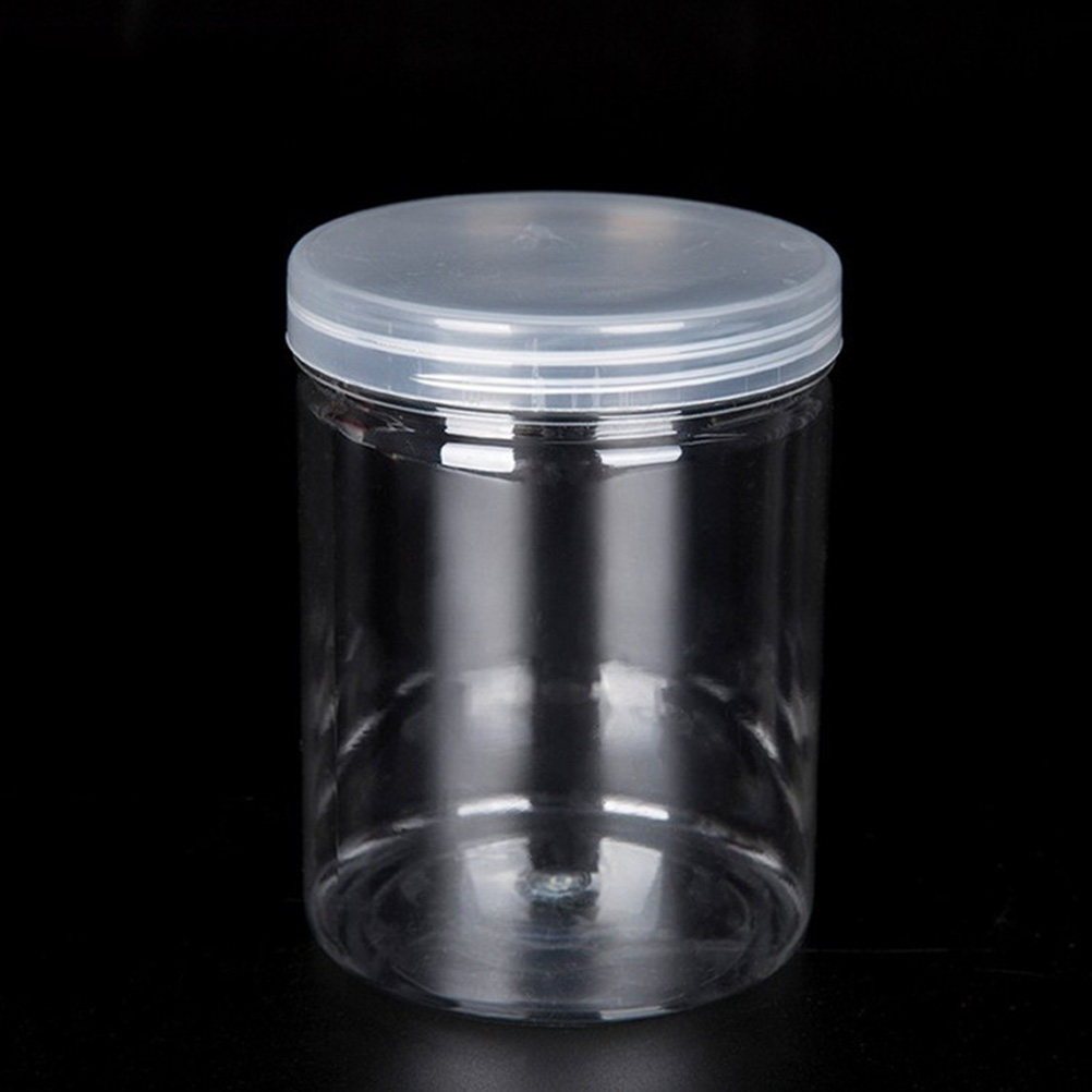 10個入り透明高級プラスチック食品保存容器、気密蓋付き700 - Food Storage Jars のレビューと価格