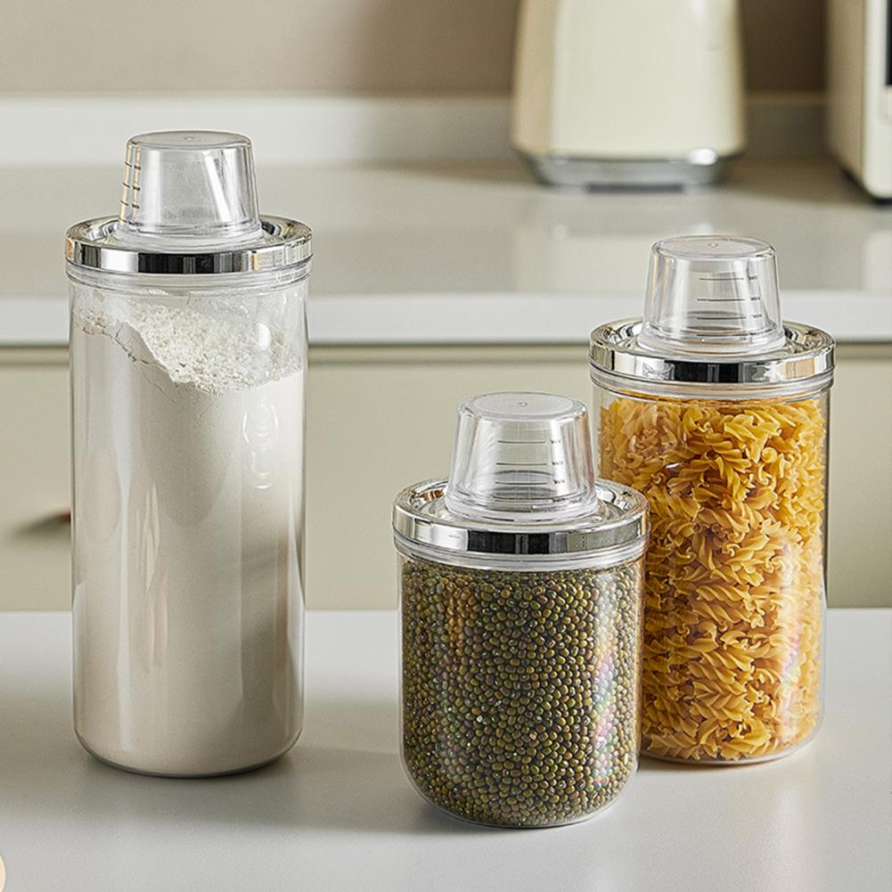 900/1400/2000/2600ML 密閉容器 気密蓋付 - Airtight Cereal Jar のレビューと価格