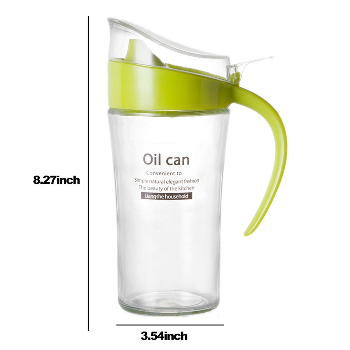20オンスオイルボトル、漏れ防止、フリップキャップ付きオイル - Herb Keeper Container のレビューと価格
