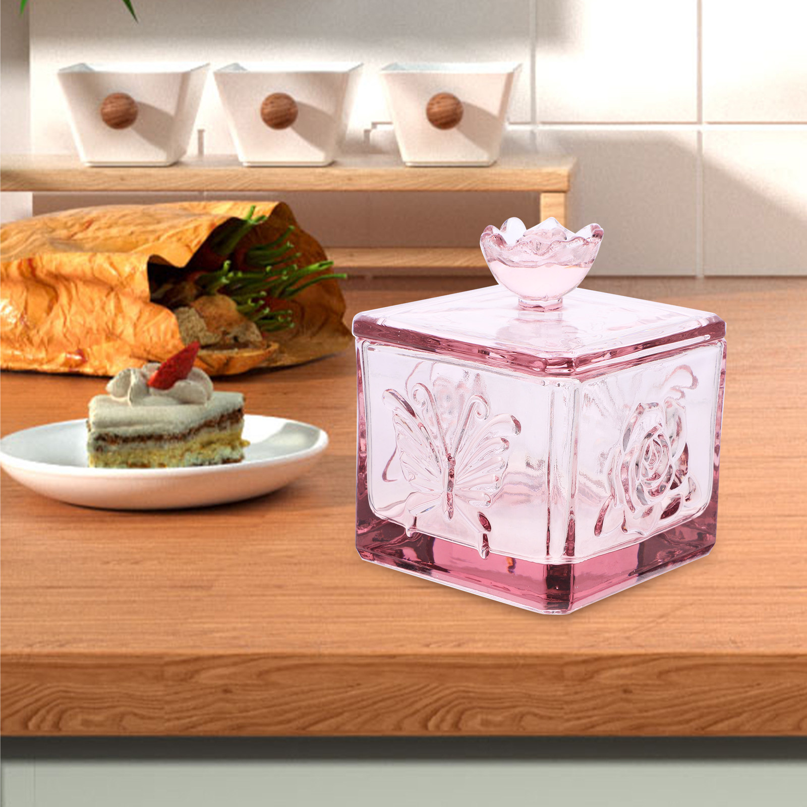 ガラス製密閉保存容器 大容量 透明食品容器 防湿気密蓋付き  - Food Storage Set Glass のレビューと価格
