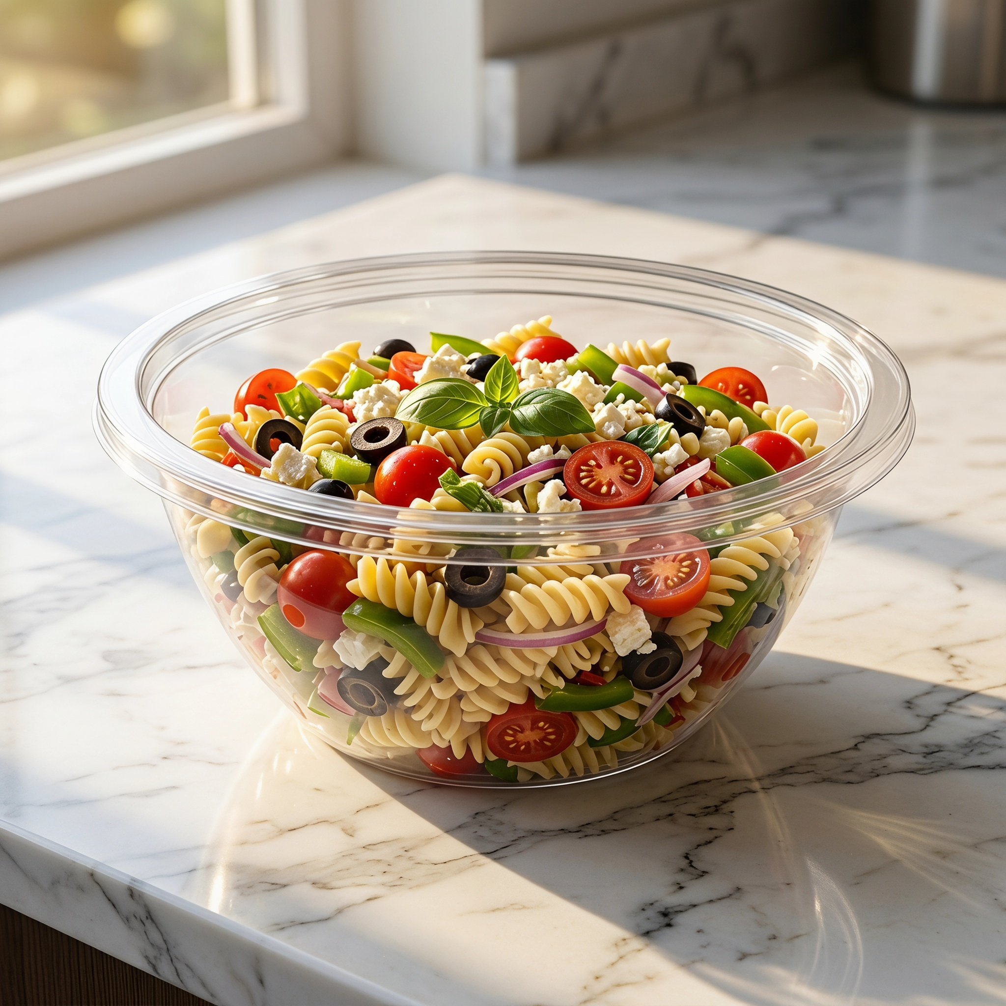 2個セット 透明サラダミキシングボウル プラスチック製ネステ - Food Storage Meals のレビューと価格