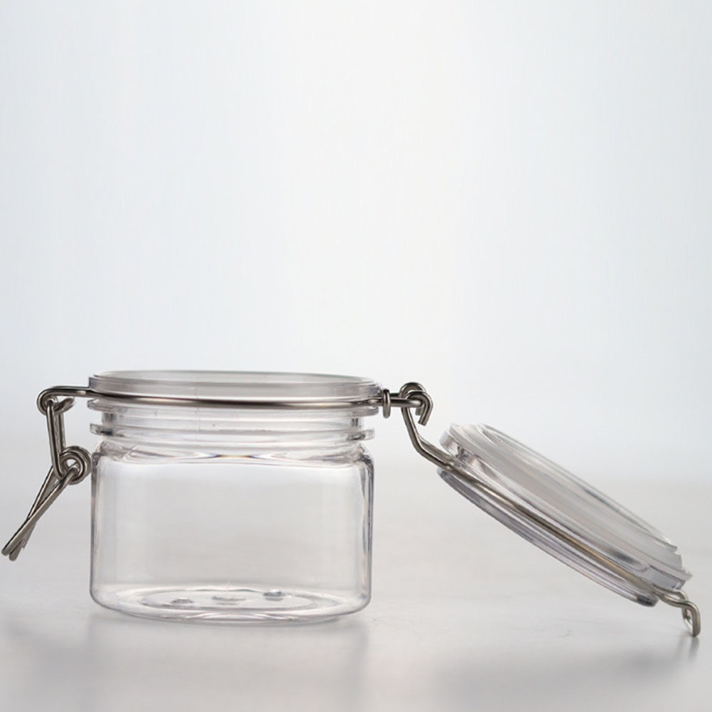 2 個の密封された保存瓶透明蜂蜜ボトル多機能キッチン容器食品 - Food Storage Jars のレビューと価格