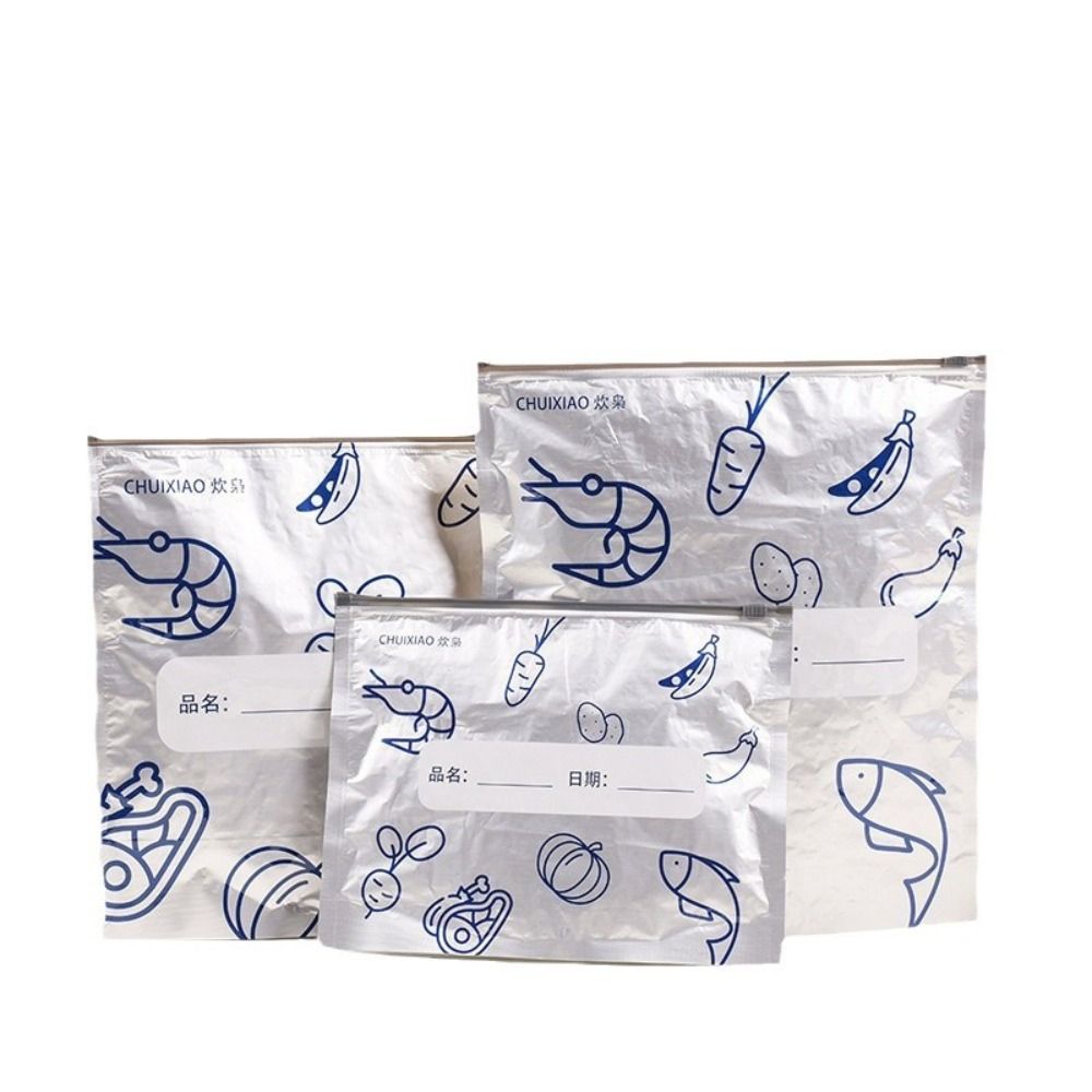 10 ピース/バッグ大容量アルミ箔食品袋漏れ防止冷凍庫安全冷 - Food Storage Bags Reusable のレビューと価格