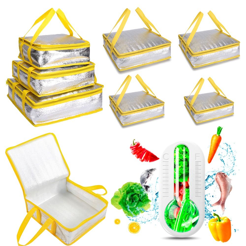 6インチ、8インチ、10インチ、12インチのバッグ、断熱折り - Food Storage Bags Reusable のレビューと価格