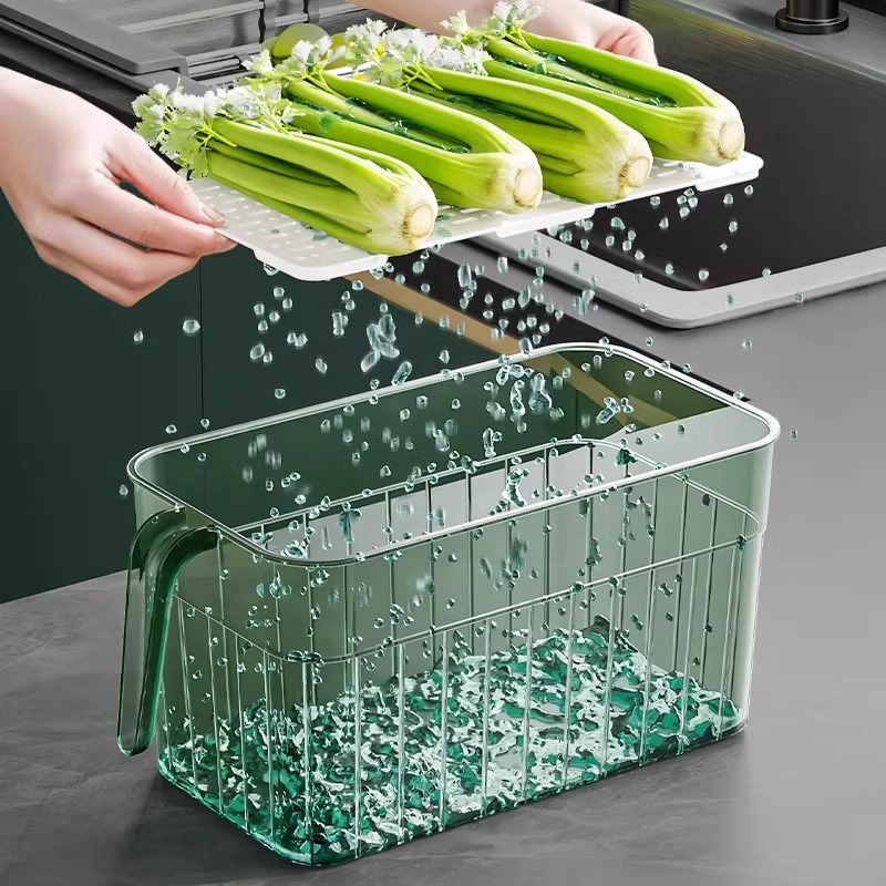 冷蔵庫整理収納ボックス、卵、果物、野菜、食品グレードの収納小 - Food Storage Vegetables のレビューと価格