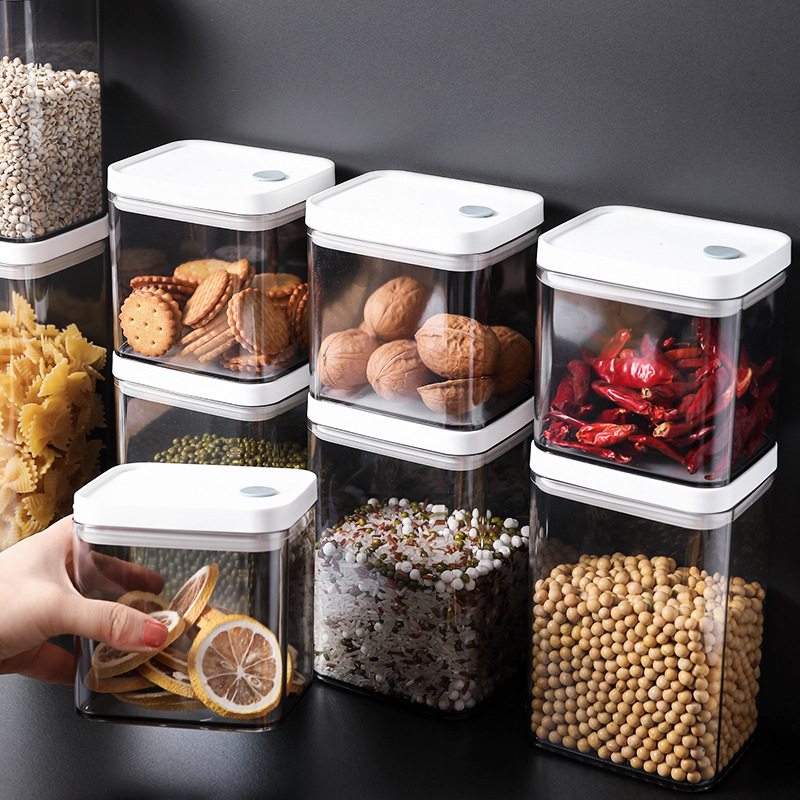 食品収納容器キッチン収納および組織バルク容器算術食品ボックス - Airtight Cereal Jar のレビューと価格