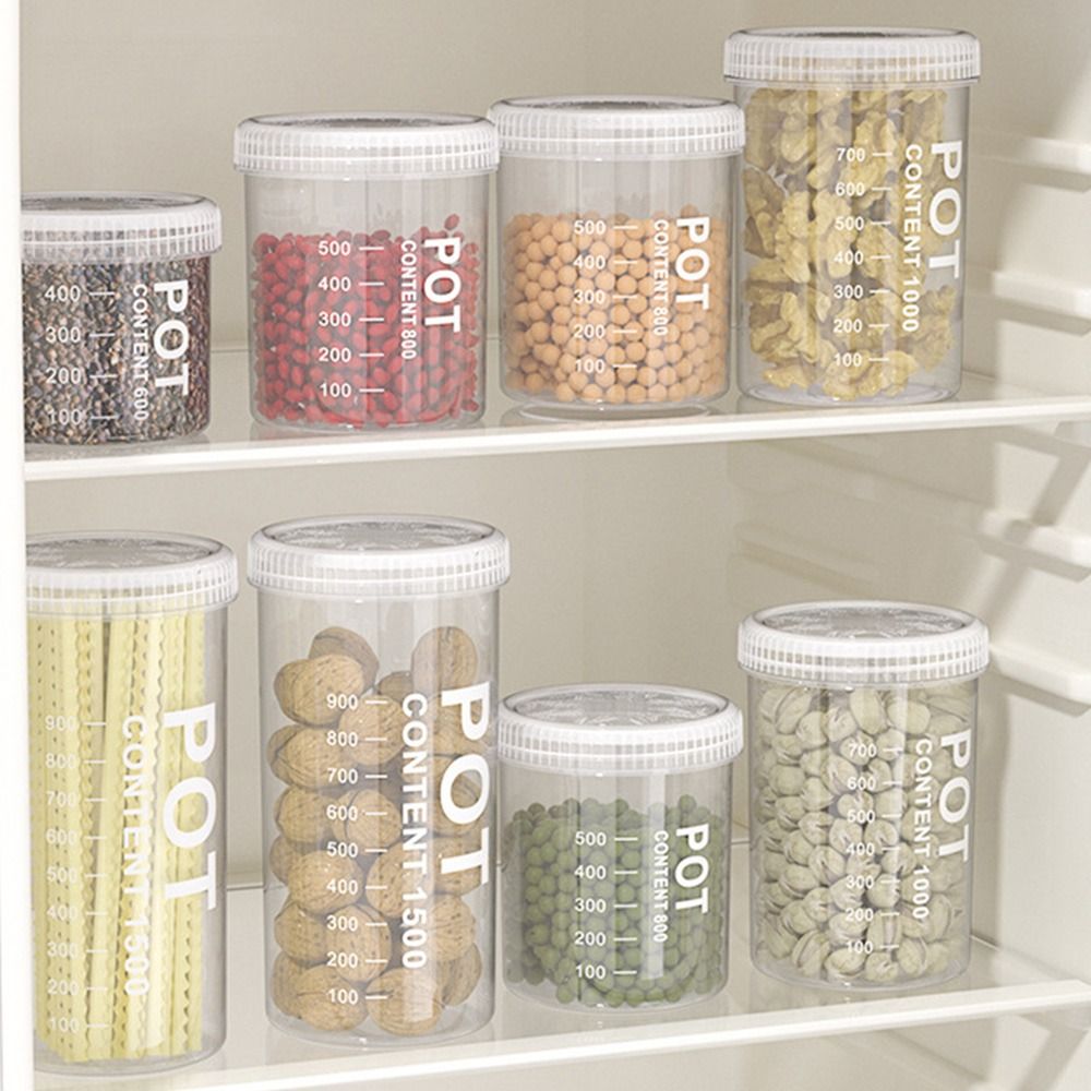 大容量キッチン食品保存容器 透明 密閉穀物鮮度保持ボックス  - Airtight Cereal Jar のレビューと価格