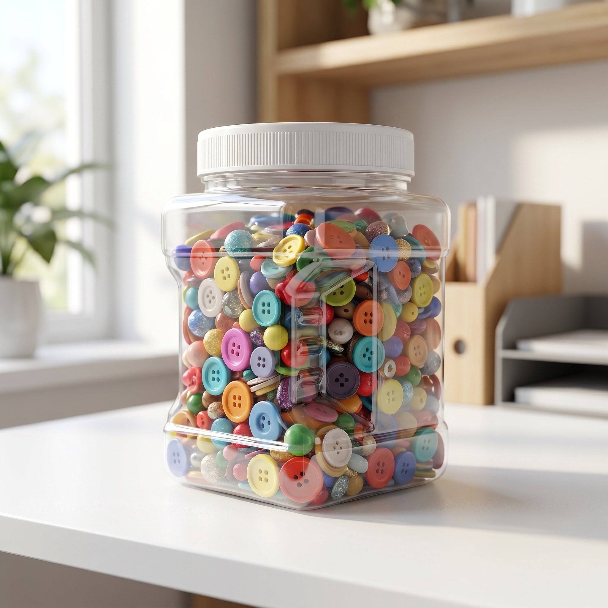 6個入り透明正方形密閉保存容器 広口プラスチック容器 再利用 - Food Storage Jars のレビューと価格