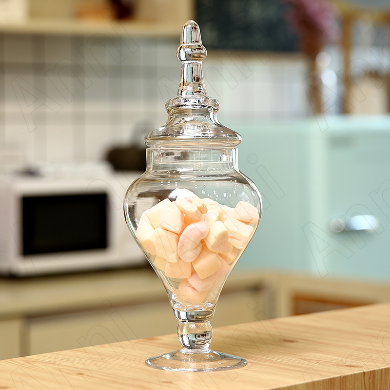 シンプルなガラス収納ジャー蓋付き結婚式の装飾的なキャンディー - Food Storage With Glass Lids のレビューと価格