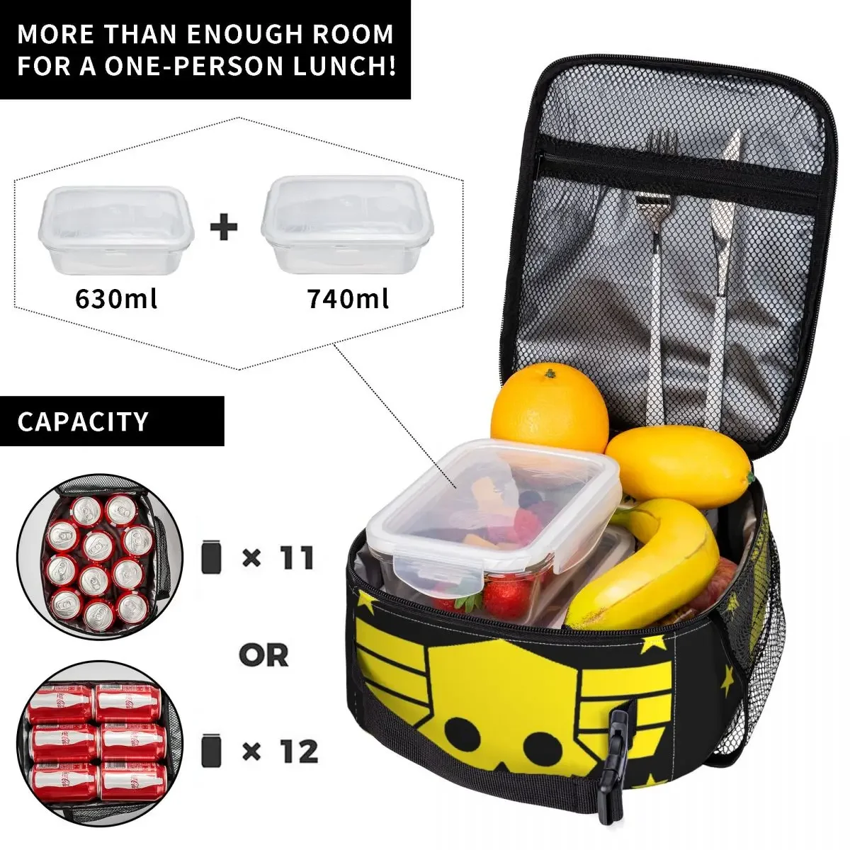 断熱ランチバッグ ヘルドライバーズ 2 ゲームランチボックス - Food Storage Warmer のレビューと価格