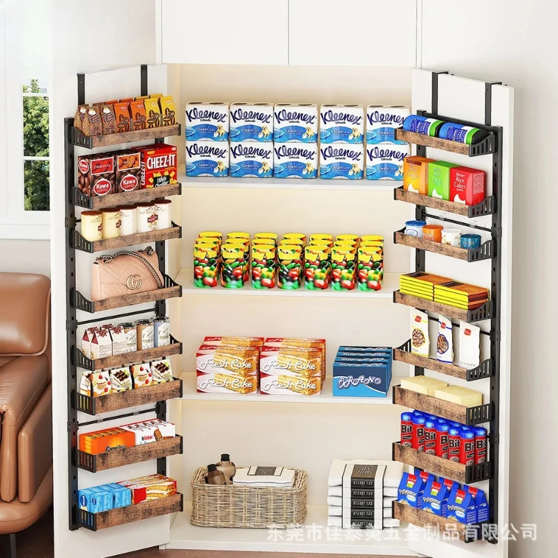‌ 調節可能なドアシェルフ - 省スペースキッチンオーガナイ - Food Storage Kitchen Cabinet のレビューと価格