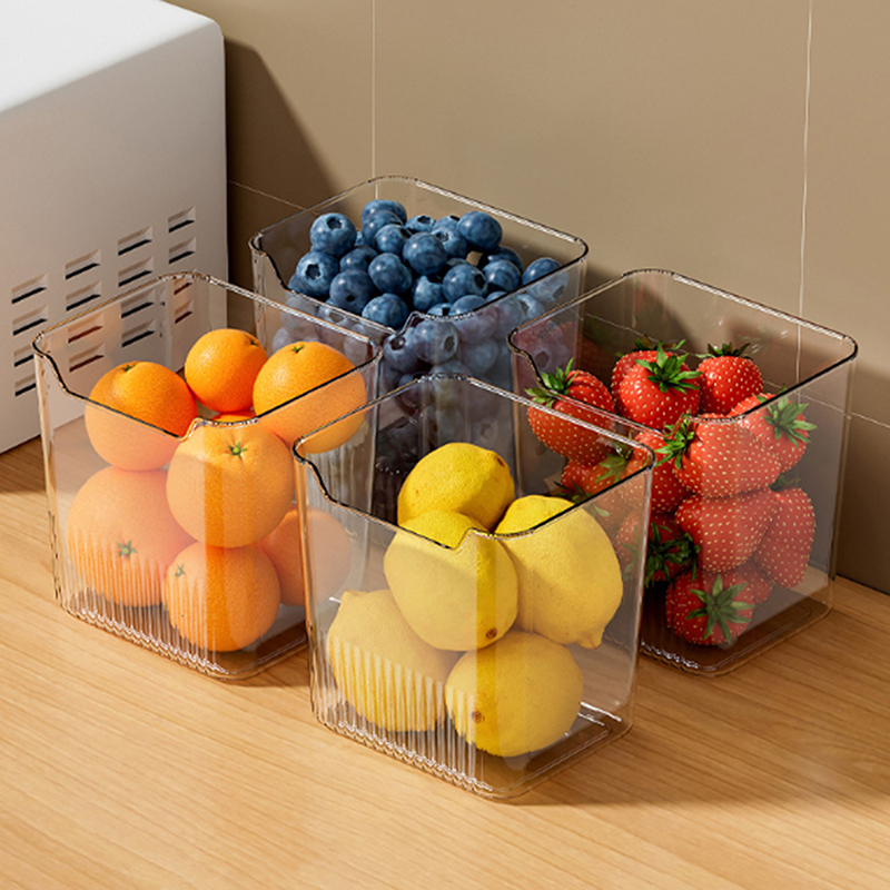 1 個冷蔵庫食品新鮮な保存ボックス冷蔵庫サイドドア果物野菜ス - Food Storage Not Plastic のレビューと価格