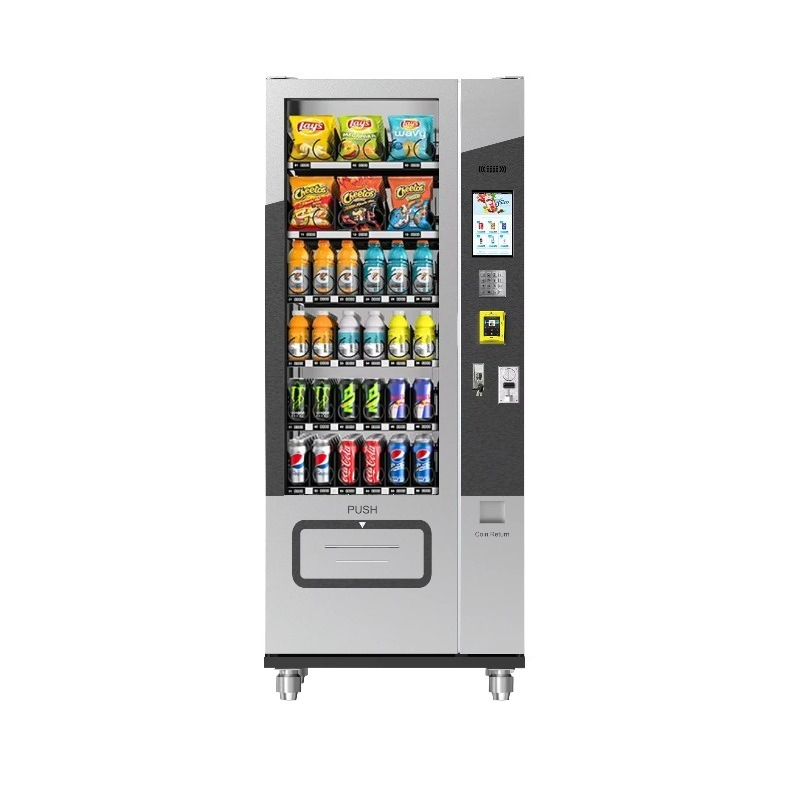 ペットモール商業用自動販売機は、人間用の飲み物やスナック用の - Food Storage Zone のレビューと価格